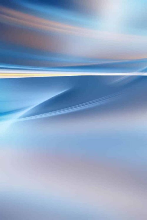 abstract blue background with smooth shining lines